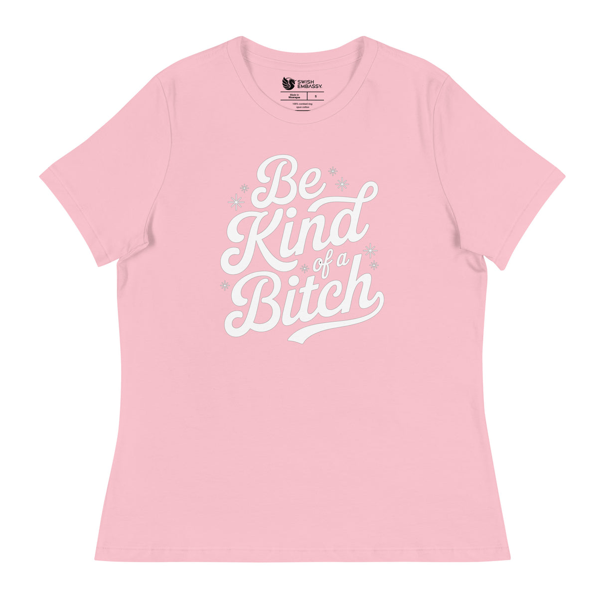 Be Kind of a B*tch (Women's Relaxed T-Shirt)-Women's T-Shirts-Swish Embassy