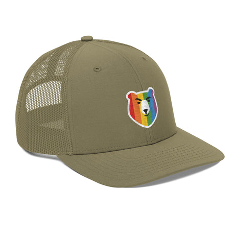Bear Face Rainbow (Headwear)-Headwear-Swish Embassy