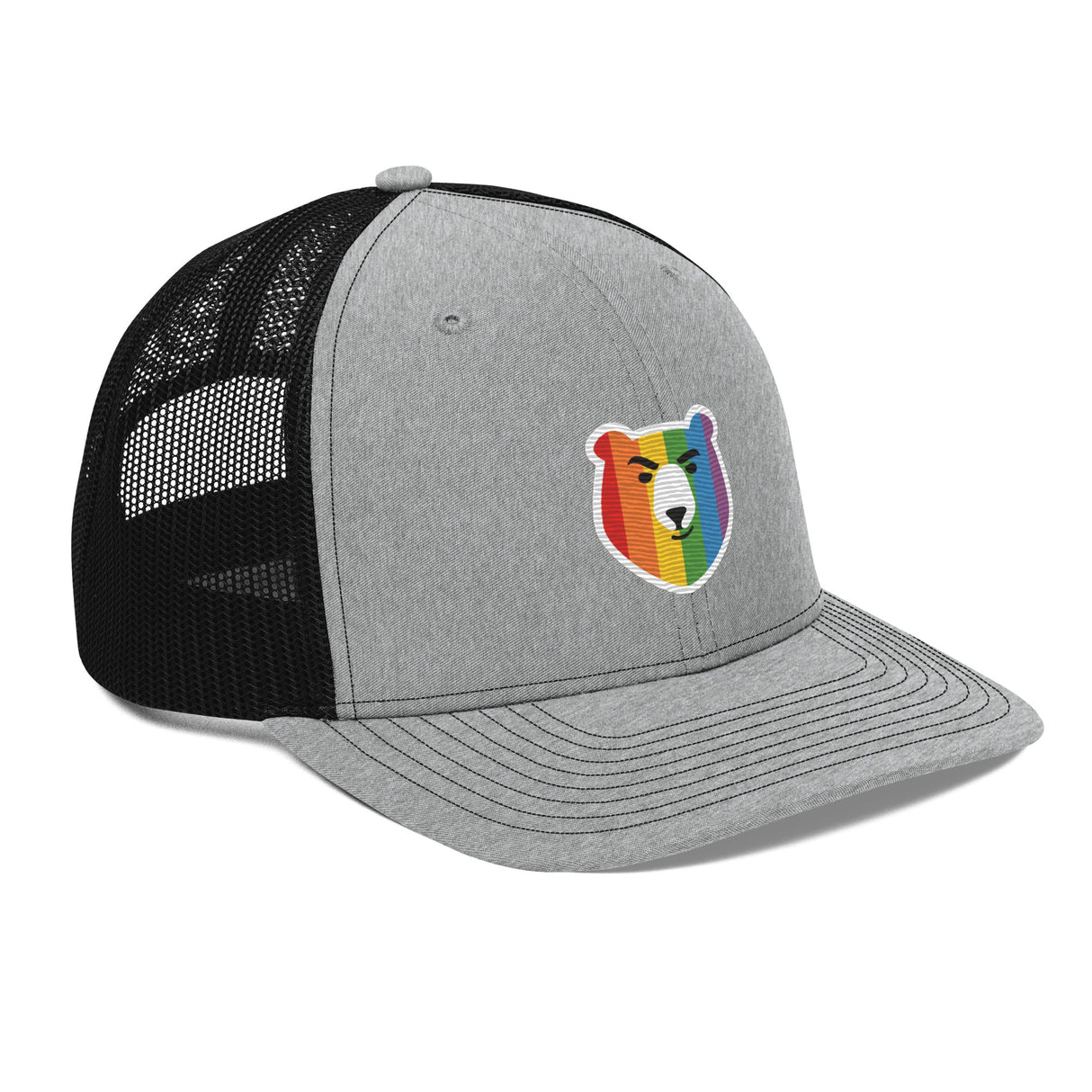 Bear Face Rainbow (Headwear)-Headwear-Swish Embassy
