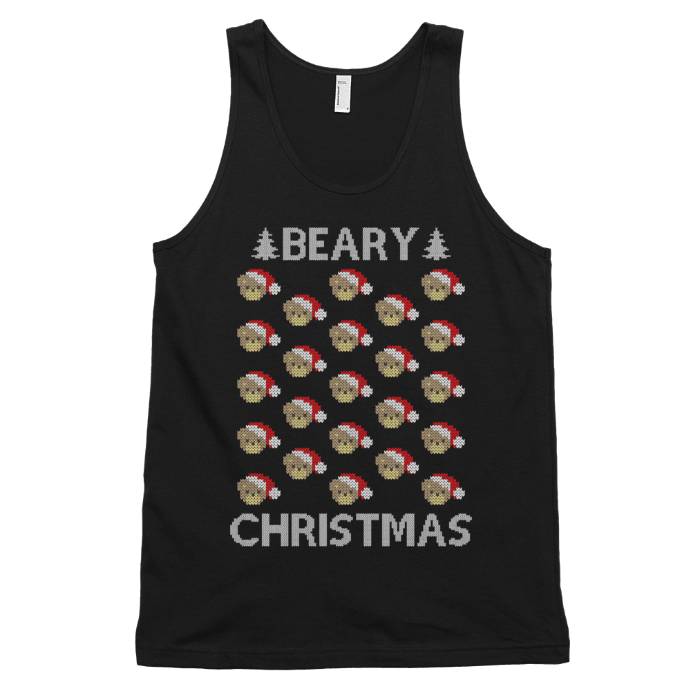 Beary Christmas (Tank Top)-Tank Top-Swish Embassy