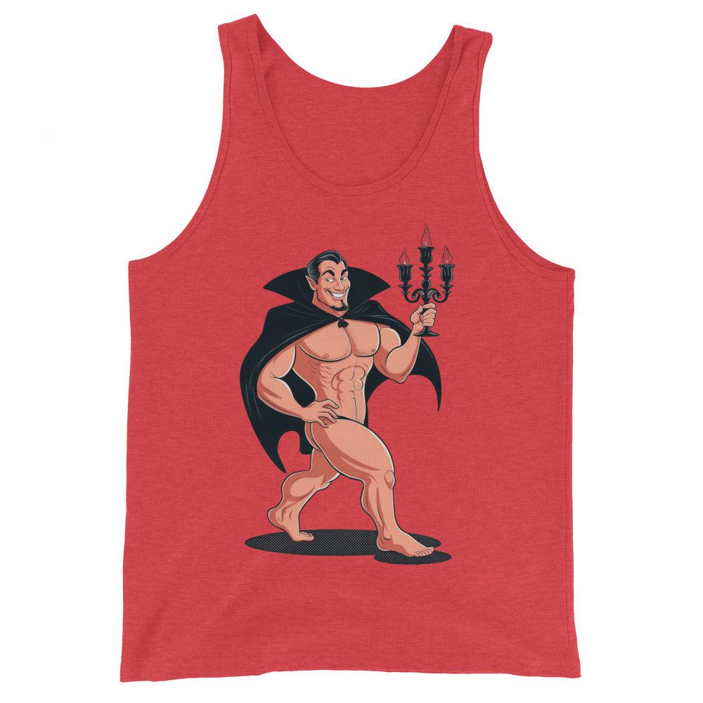 Behind the Candelabra (Tank Top)-Halloween Tank-Swish Embassy