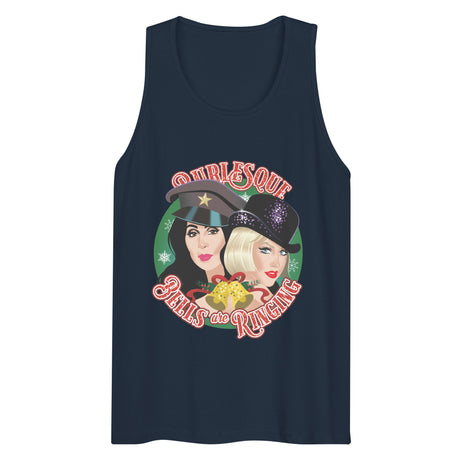 Bells are Ringing (Tank Top)-Christmas Tank Tops-Swish Embassy