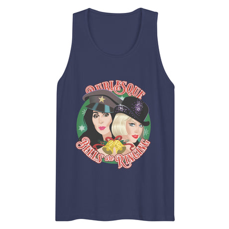 Bells are Ringing (Tank Top)-Christmas Tank Tops-Swish Embassy