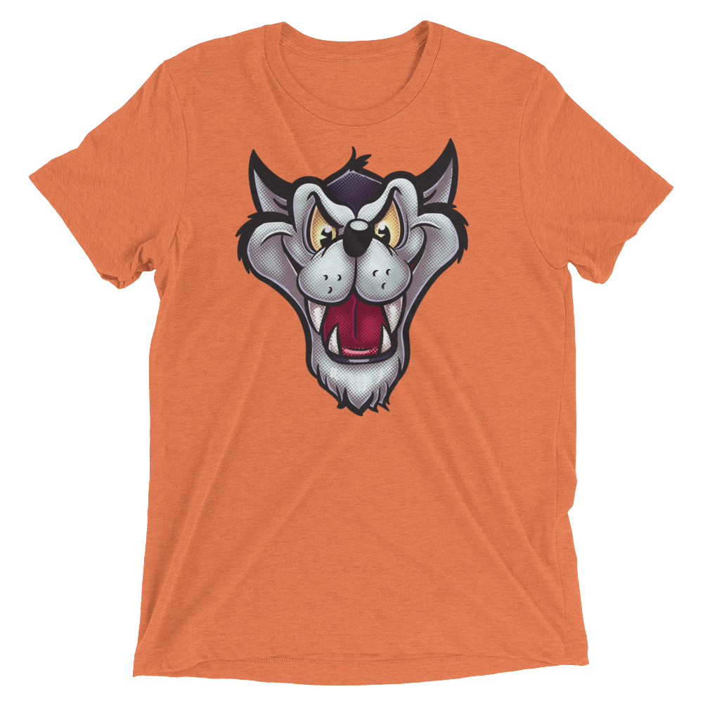 Big Bad Wolf (Triblend)-Triblend T-Shirt-Swish Embassy