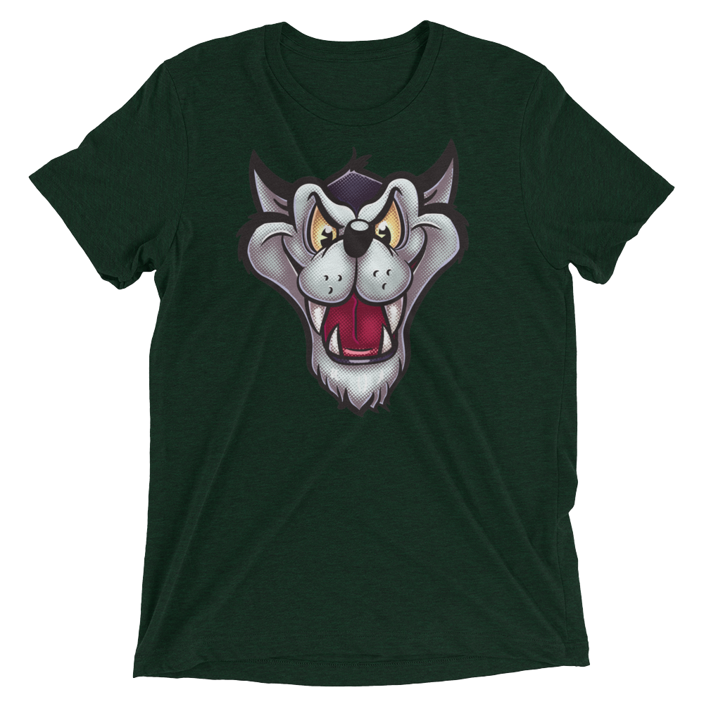 Big Bad Wolf (Triblend)-Triblend T-Shirt-Swish Embassy