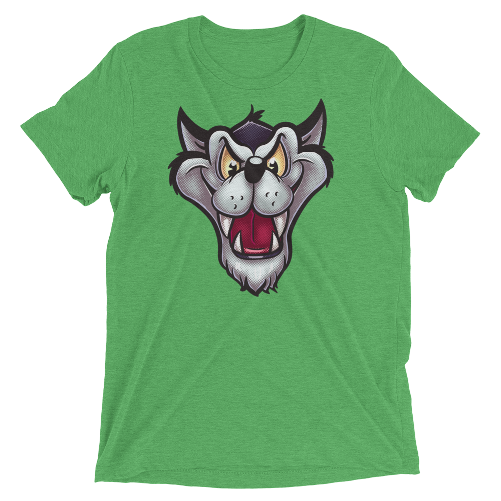 Big Bad Wolf (Triblend)-Triblend T-Shirt-Swish Embassy