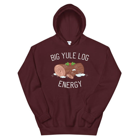 Big Yule Log Energy (Hoodie)-Hoodie-Swish Embassy