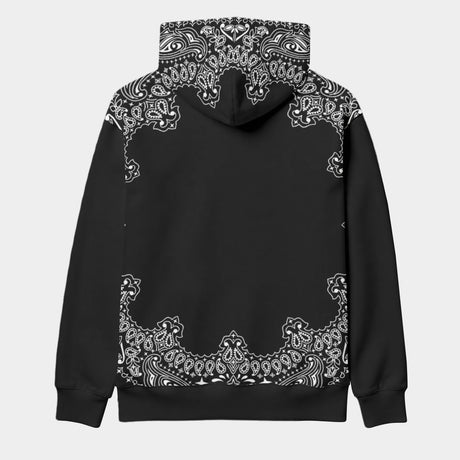 Black Hanky (AOP Hoodie)-AOP Hoodie-Swish Embassy