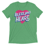 Bless Your Heart (Triblend)-Triblend T-Shirt-Swish Embassy