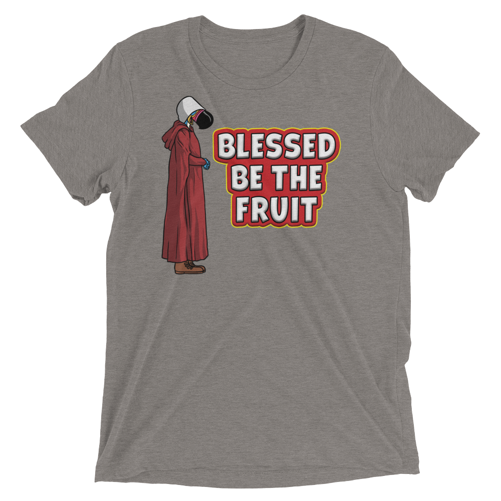 Blessed Be The Fruit (Triblend)-Triblend T-Shirt-Swish Embassy