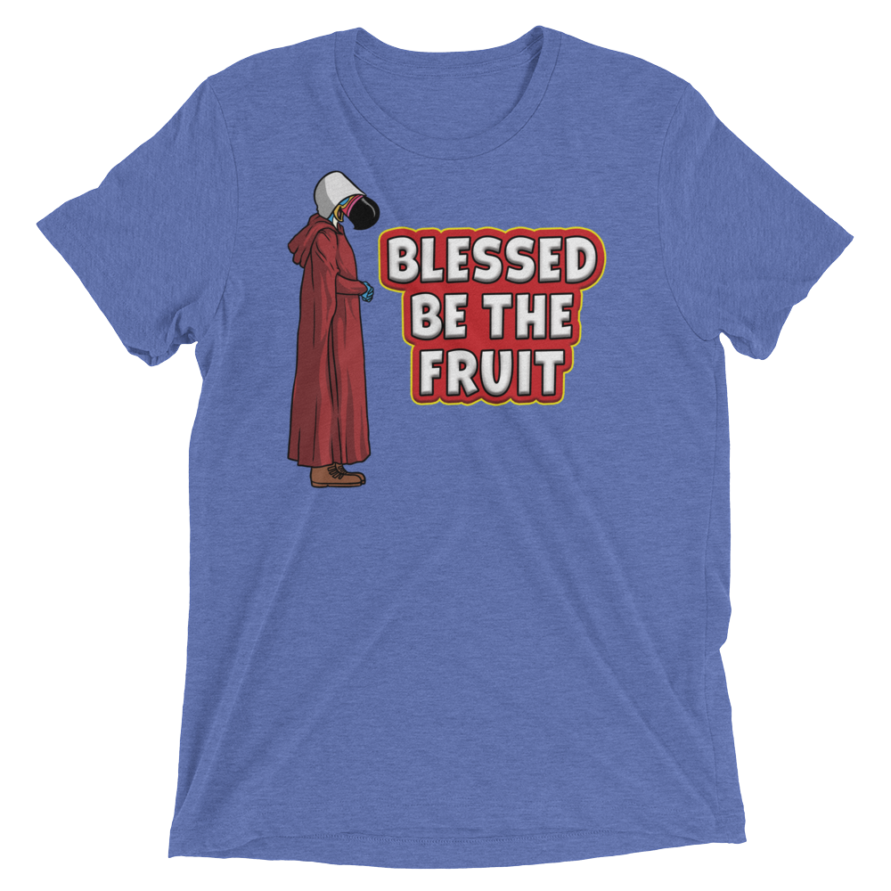 Blessed Be The Fruit (Triblend)-Triblend T-Shirt-Swish Embassy