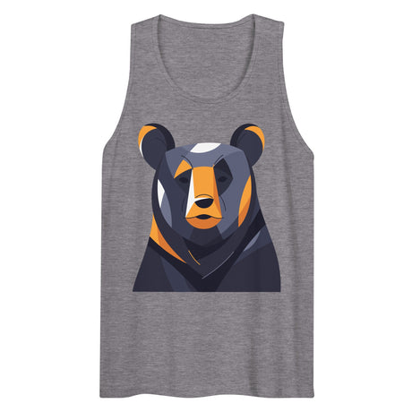 Blue Bear (Tank Top)-Tank Top-Swish Embassy