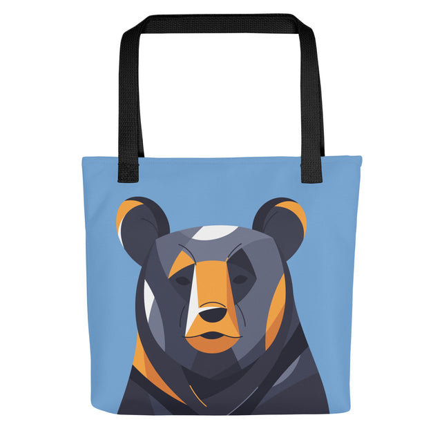 Blue Bear (Tote bag)-Bags-Swish Embassy