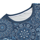 Blue Hanky (Allover T-Shirt)-Allover T-Shirt-Swish Embassy