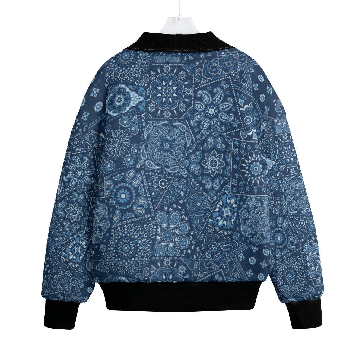 Blue Hanky (Fleece Jacket)-Fleece Jacket-Swish Embassy