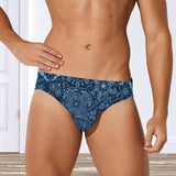 Blue Hanky (Swim Briefs)-Swim Briefs-Swish Embassy