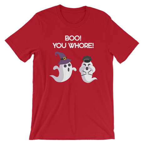 Boo! You Whore!-T-Shirts-Swish Embassy