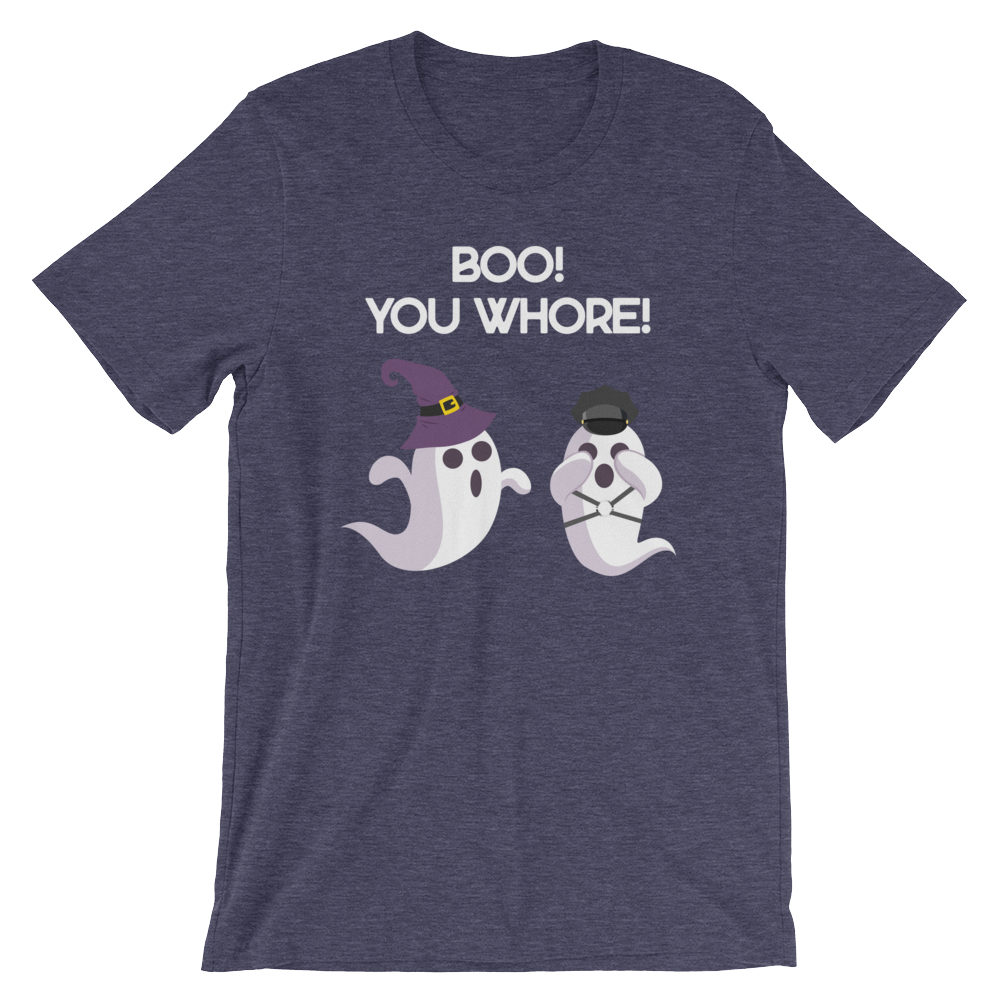 Boo! You Whore!-T-Shirts-Swish Embassy