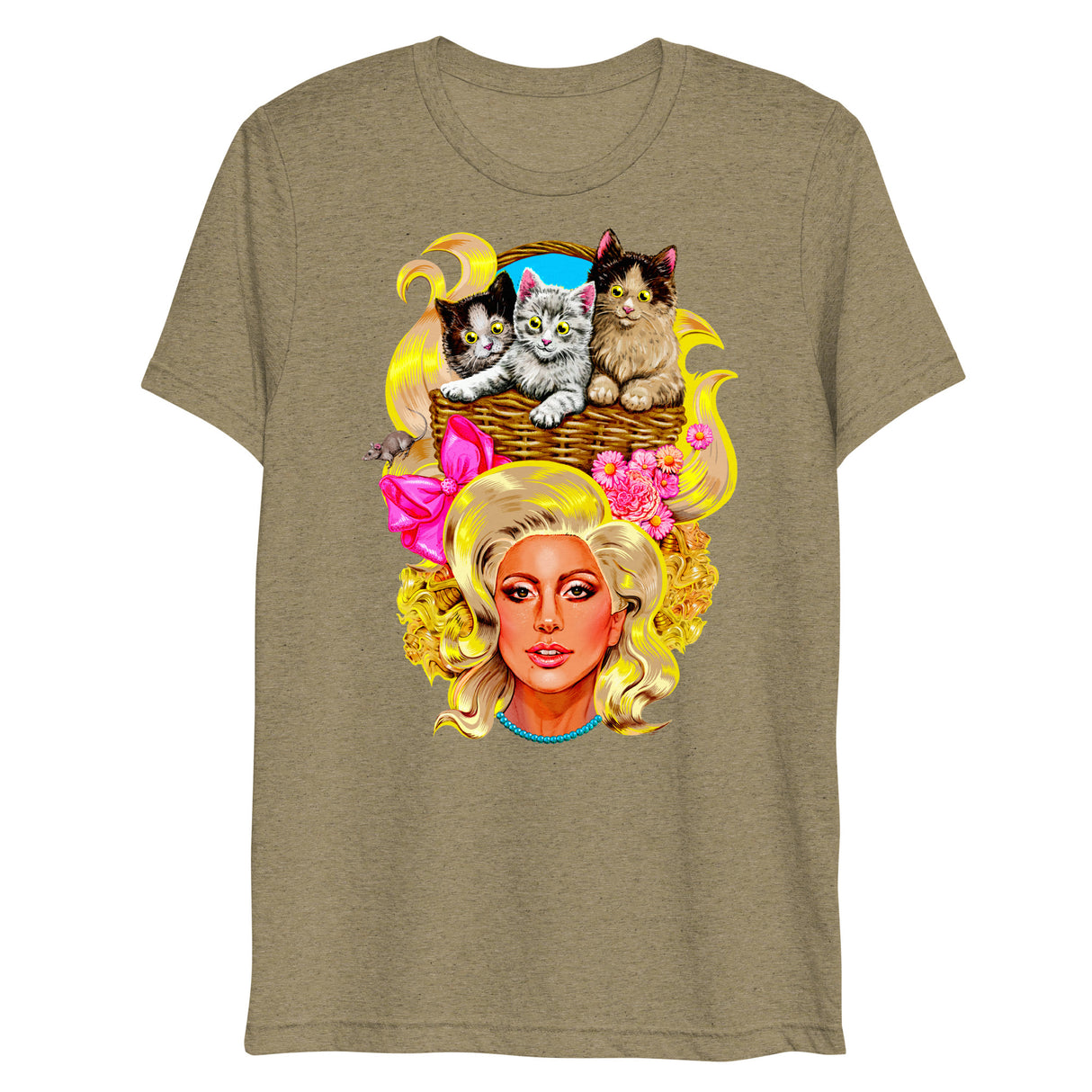 Born This Purrfect (Triblend)-Triblend T-Shirt-Swish Embassy