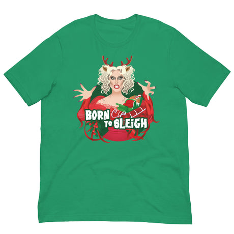 Born to Sleigh-T-Shirts-Swish Embassy