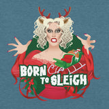 Born to Sleigh-T-Shirts-Swish Embassy