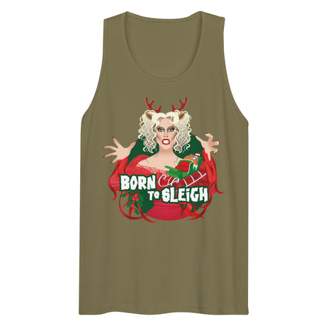 Born to Sleigh (Tank top)-Tank Top-Swish Embassy