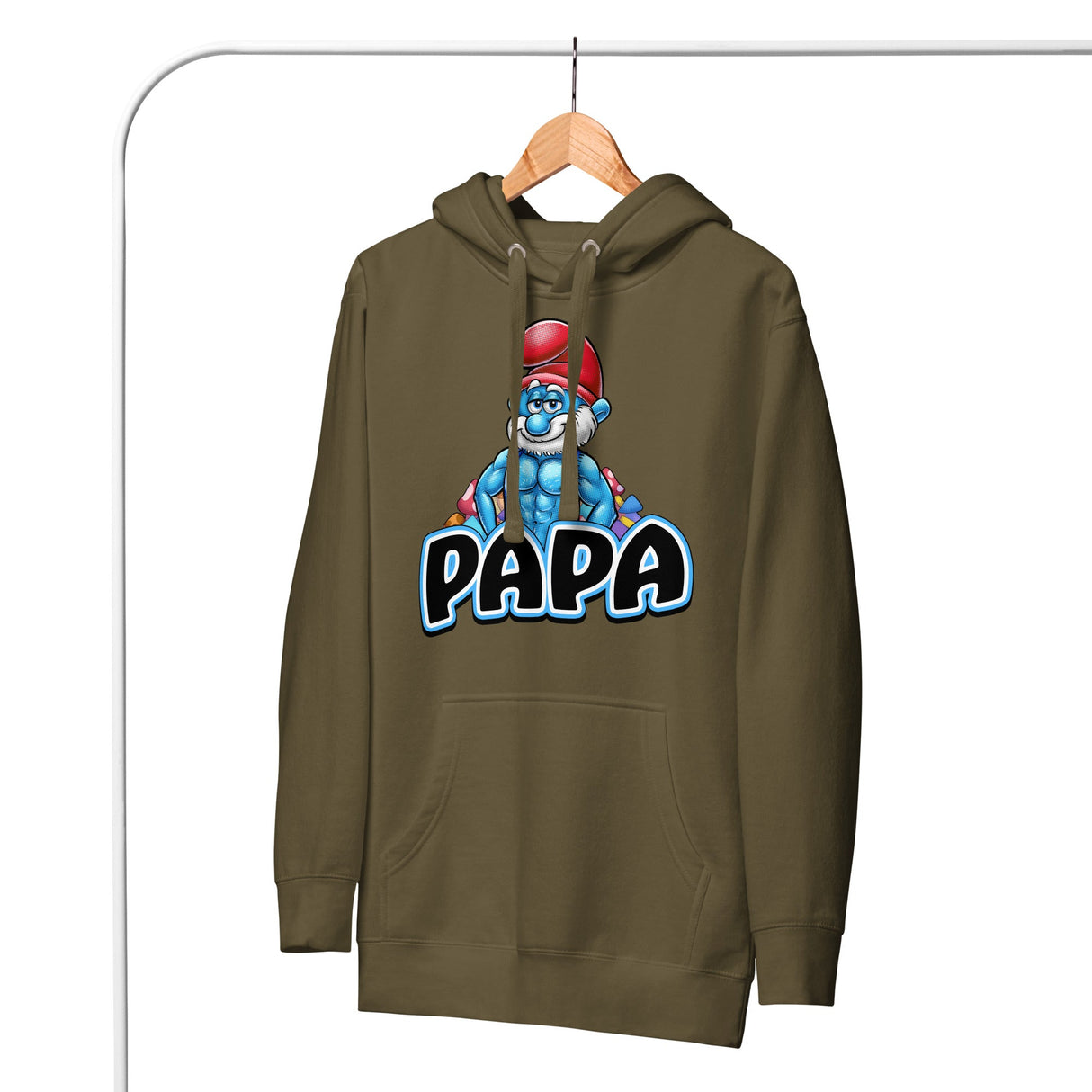 Brawny Papa (Hoodie)-Hoodie-Swish Embassy