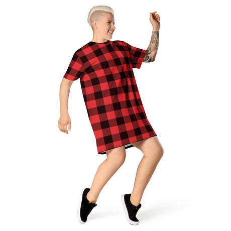 Buffalo Plaid (Kaftan Shirt)-Kaftan Shirt-Swish Embassy