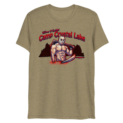 Camp Crystal Lake (Triblend)-Triblend T-Shirt-Swish Embassy