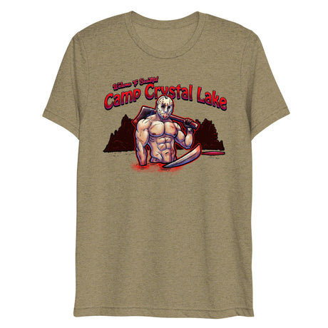 Camp Crystal Lake (Triblend)-Triblend T-Shirt-Swish Embassy