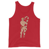 Candy Cane Crush (Tank Top)-Christmas Tank Tops-Swish Embassy