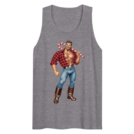 Candy Man (Tank top)-Christmas Tank Tops-Swish Embassy