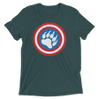 Cap'n Ameribear (Triblend)-Triblend T-Shirt-Swish Embassy