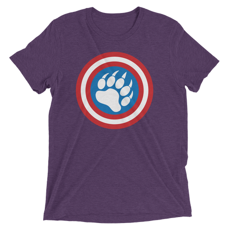 Cap'n Ameribear (Triblend)-Triblend T-Shirt-Swish Embassy