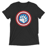 Cap'n Ameribear (Triblend)-Triblend T-Shirt-Swish Embassy