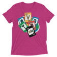 Card Play (Triblend)-Triblend T-Shirt-Swish Embassy