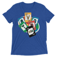 Card Play (Triblend)-Triblend T-Shirt-Swish Embassy