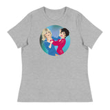 Cat Fight (Women's Relaxed T-Shirt)-Women's T-Shirts-Swish Embassy