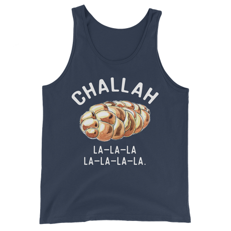 Challah Holidays (Tank Top)-Christmas Tank Tops-Swish Embassy