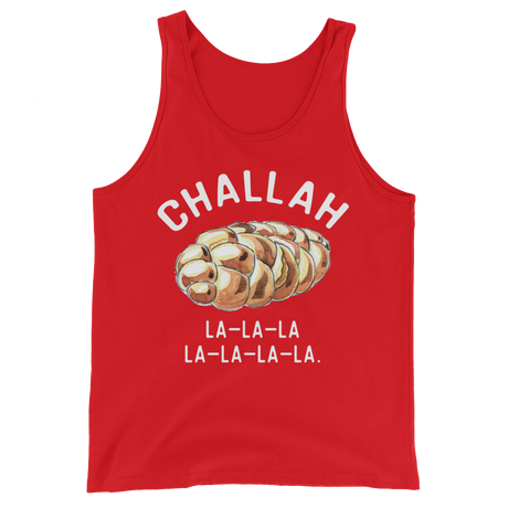 Challah Holidays (Tank Top)-Christmas Tank Tops-Swish Embassy