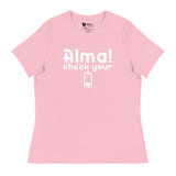 Check Your Battery (Women's Relaxed T-Shirt)-Women's T-Shirts-Swish Embassy