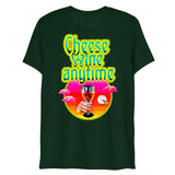 Cheese and Wine (Triblend)-Triblend T-Shirt-Swish Embassy