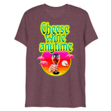 Cheese and Wine (Triblend)-Triblend T-Shirt-Swish Embassy