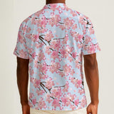 Cherry Blossom (Cotton Button Shirt)-Cotton Button Shirt-Swish Embassy