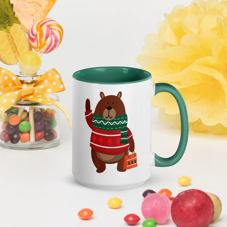 Christmas Bear (Christmas Mugs)-Christmas Mugs-Swish Embassy