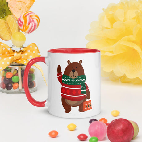 Christmas Bear (Christmas Mugs)-Christmas Mugs-Swish Embassy