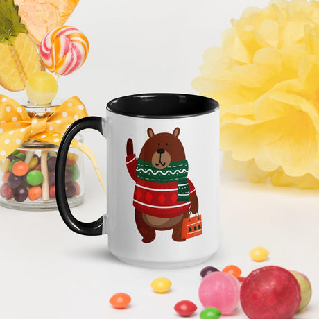 Christmas Bear (Christmas Mugs)-Mugs-Swish Embassy