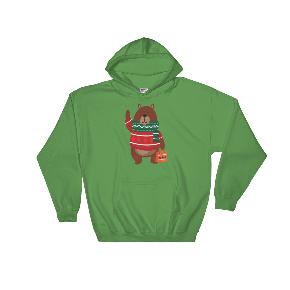 Christmas Bear (Hoodie)-Hoodie-Swish Embassy