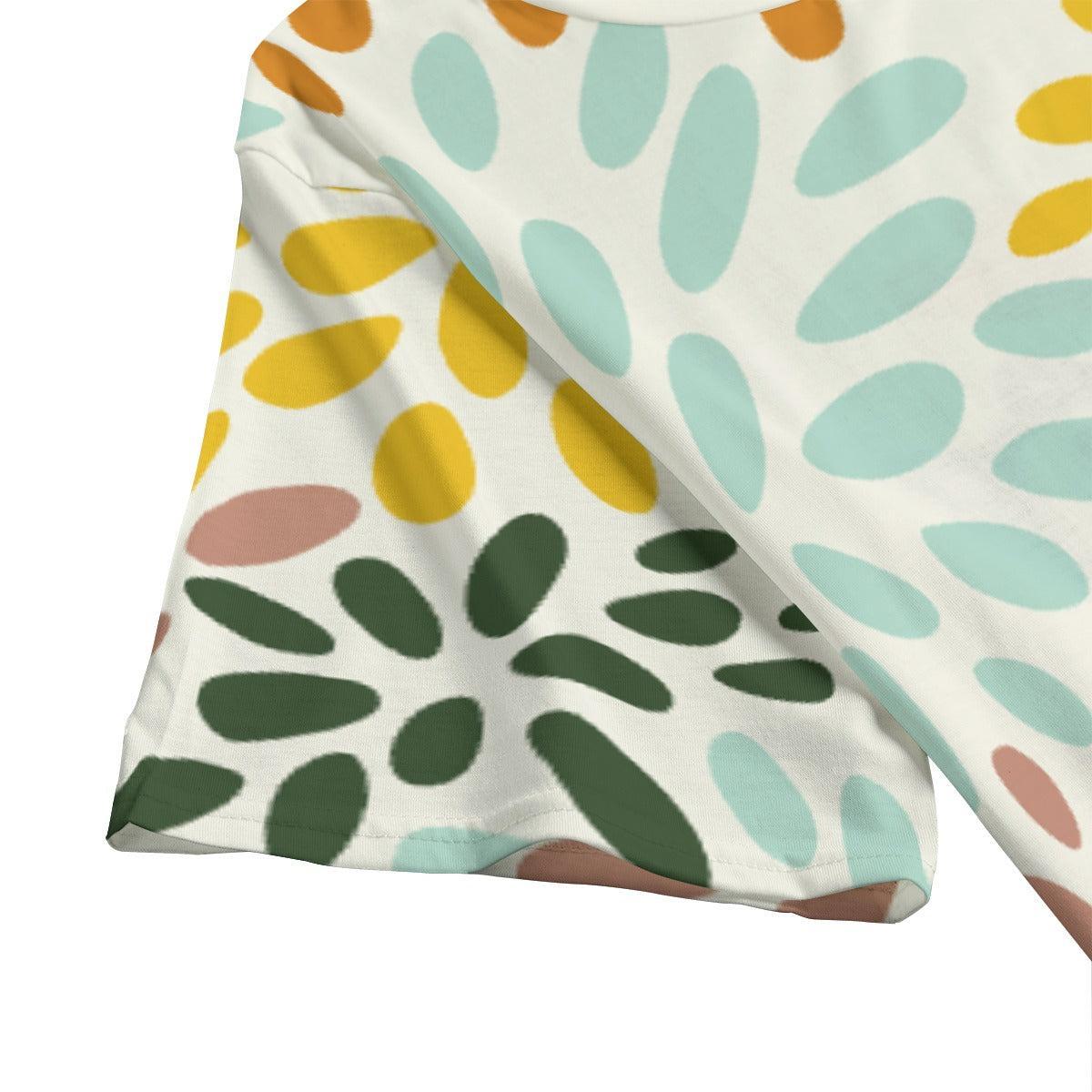 Chrysanthemum (Allover T-Shirt)-Allover T-Shirt-Swish Embassy