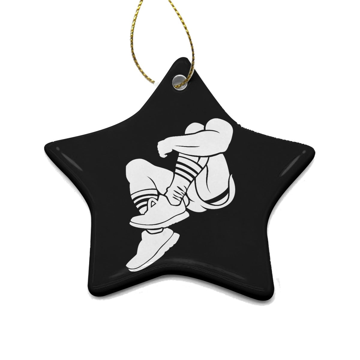 Cleavage (Ceramic Holiday Keepsake)-Ceramic Holiday Keepsake-Swish Embassy